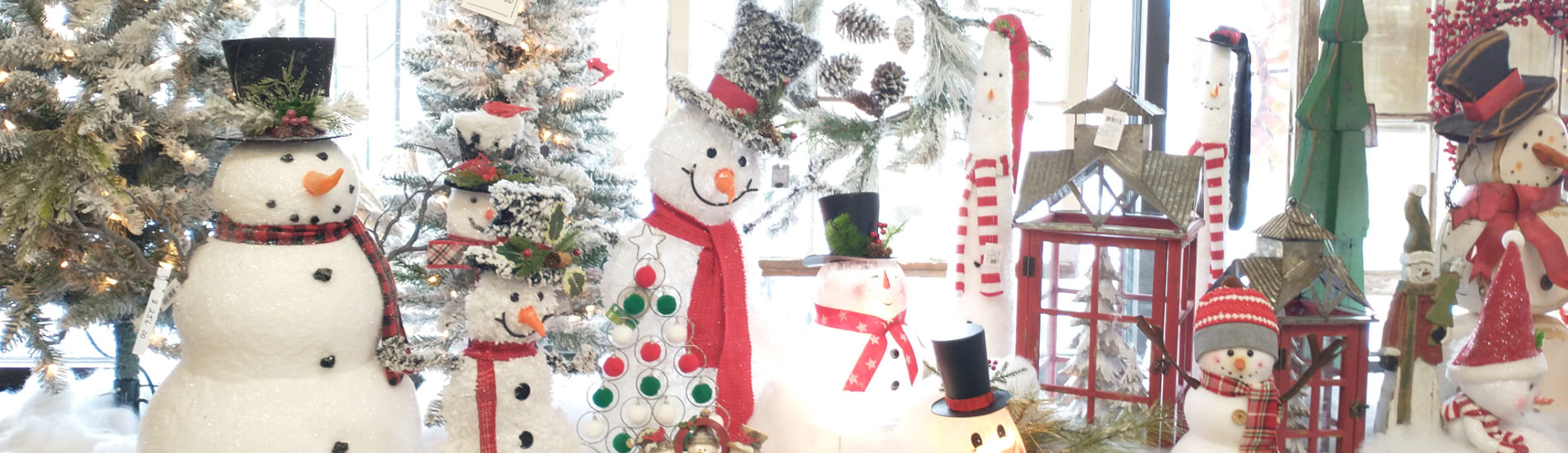 Snowmen decorations